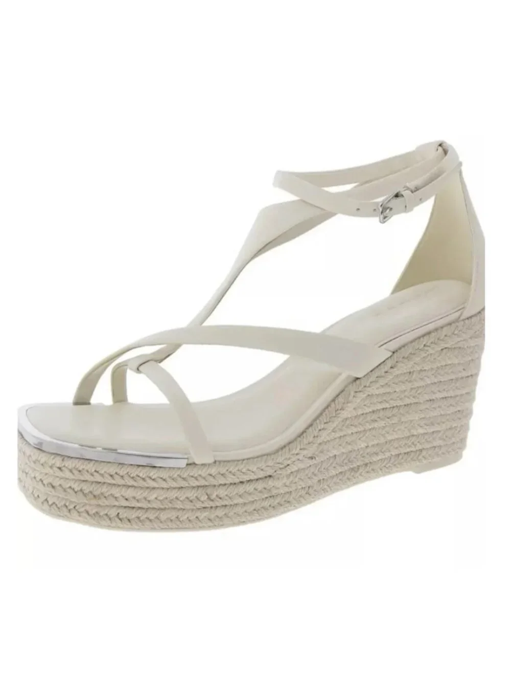 DKNY Maryn Espadrille Platform Wedge Sandal